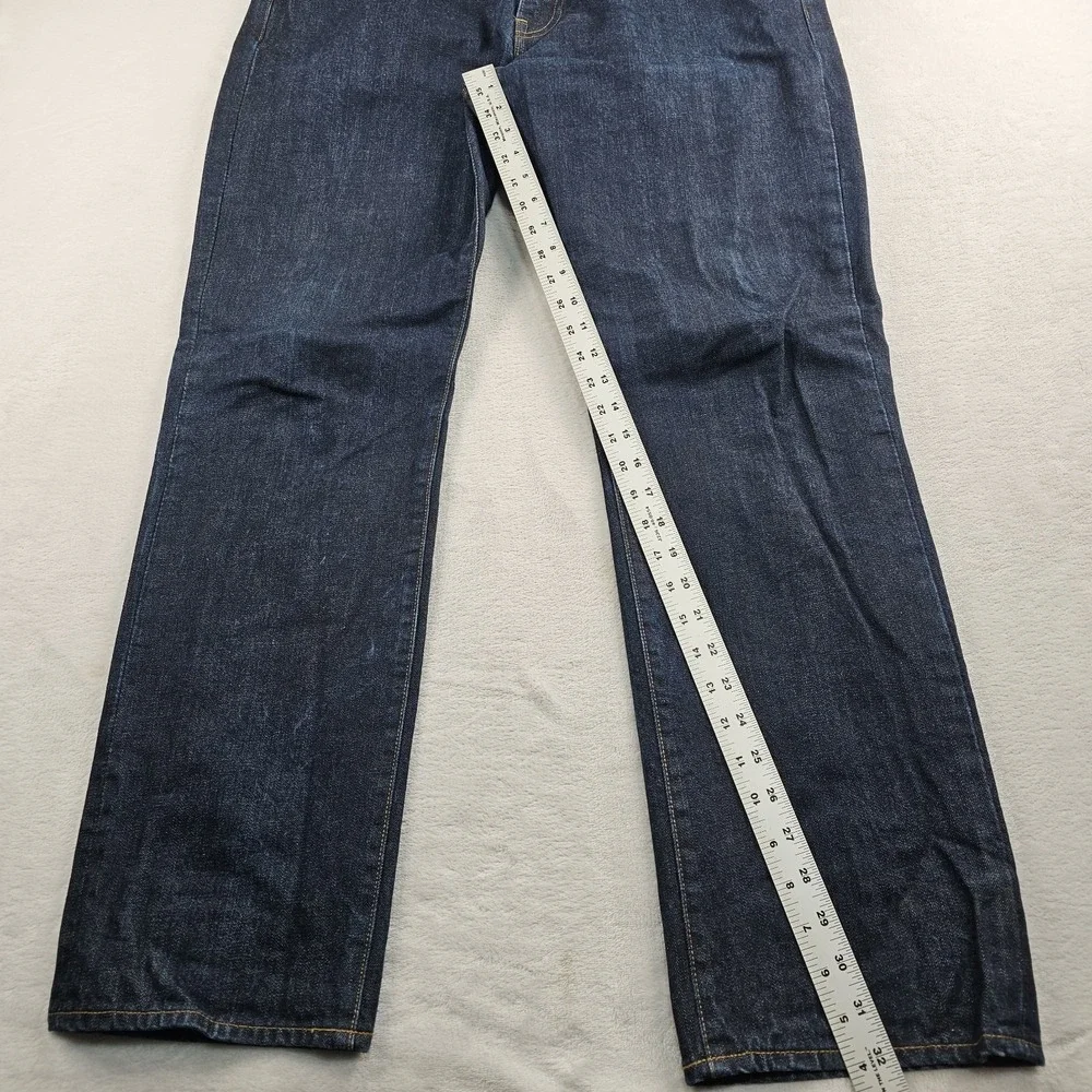 J.Crew 1040 Jeans Men 36x32 Kaihara Denim Japanese Fabric Dark Wash C9053 Indigo